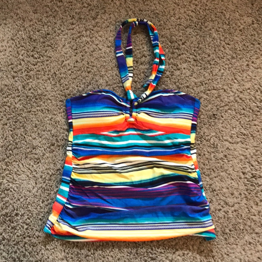 Cute strapless tankini top